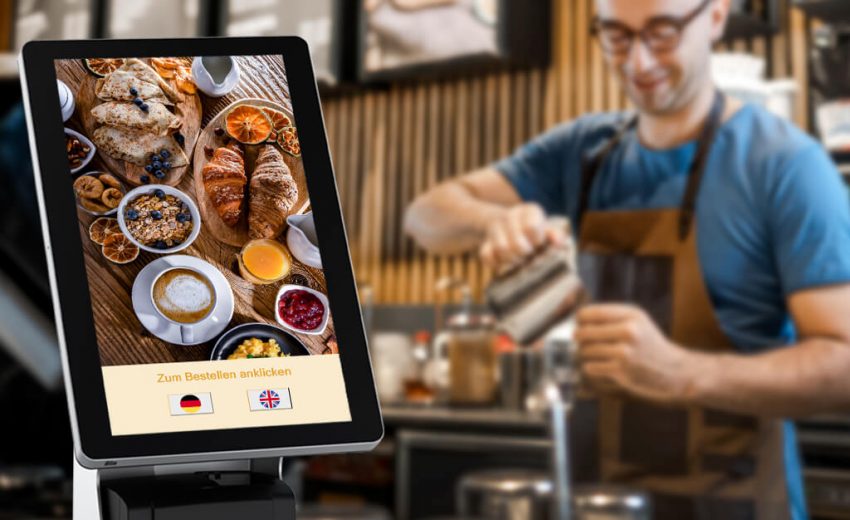 Bestellterminals beim Barista – ein absoluter Genuss!