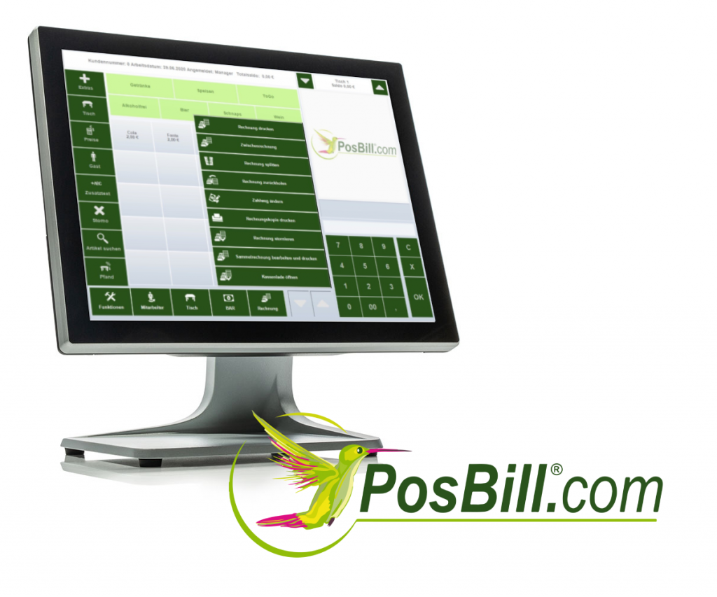 Kassenlösung von PosBill: Einfache Bedienung und Verlässlichkeit