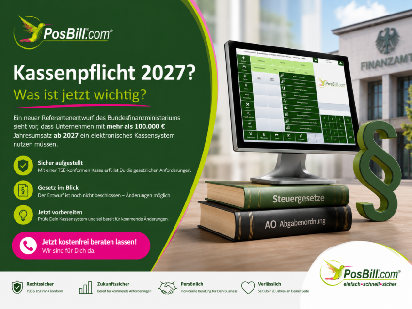 Kassenpflicht 2027?