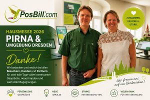 PosBill Hausmesse Pirna 2026